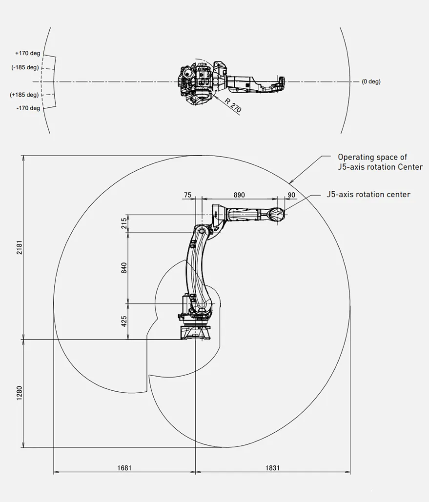 Сварочный робот Fanuc ARC Mate 120iD/35