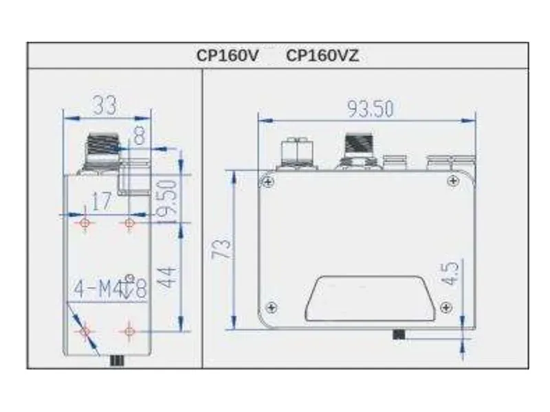 Лазерные системы слежения RMLS-CP-160V и MLS-CP-160VZ